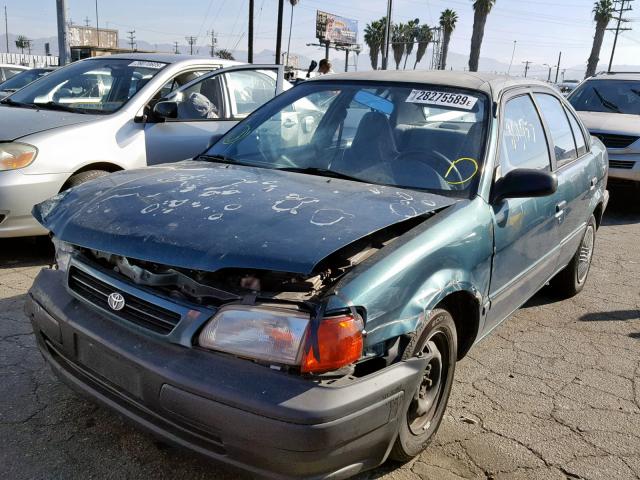 JT2EL56E3S7032117 - 1995 TOYOTA TERCEL DX BLUE photo 2