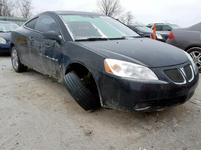 1G2ZH18N274143853 - 2007 PONTIAC G6 GT BLACK photo 1