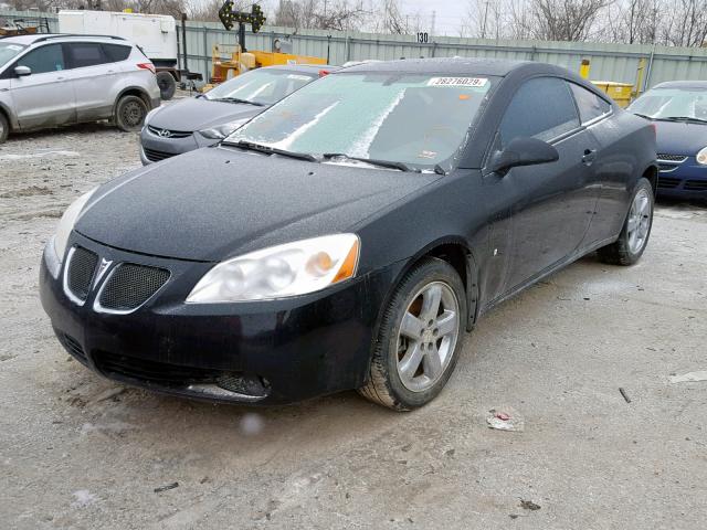 1G2ZH18N274143853 - 2007 PONTIAC G6 GT BLACK photo 2