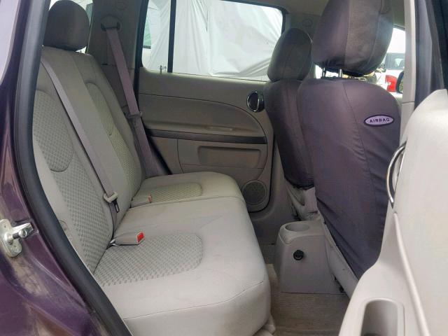 3GNDA13D56S640457 - 2006 CHEVROLET HHR LS Púrpura foto 6