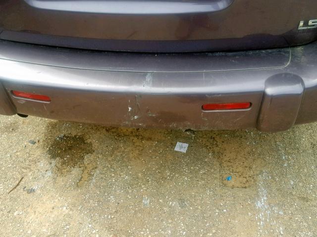 3GNDA13D56S640457 - 2006 CHEVROLET HHR LS Púrpura foto 9