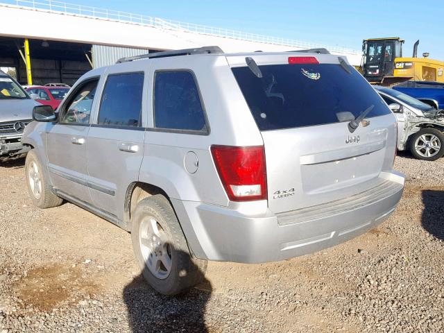 1J8GR48K47C538185 - 2007 JEEP GRAND CHER GRAY photo 3