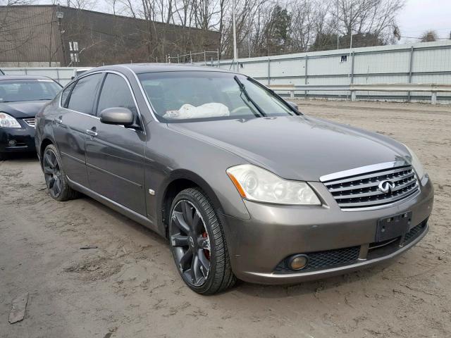 JNKAY01F87M450285 - 2007 INFINITI M35 BASE GRAY photo 1