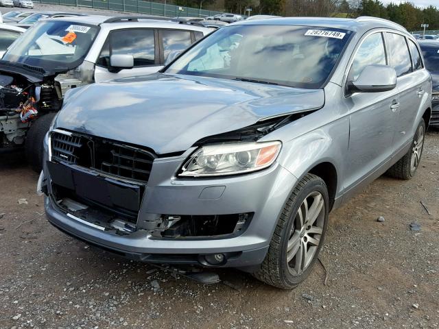 WA1BY74L17D076600 - 2007 AUDI Q7 3.6 QUA SILVER photo 2