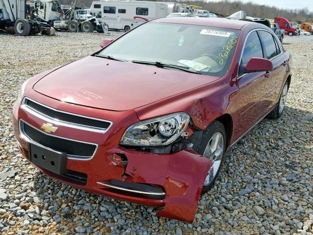 1G1ZC5E15BF212379 - 2011 CHEVROLET MALIBU 1LT 红色 照片 2