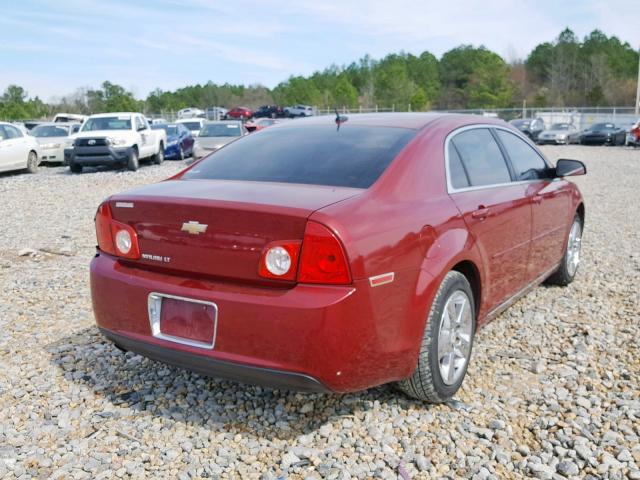 1G1ZC5E15BF212379 - 2011 CHEVROLET MALIBU 1LT 红色 照片 4