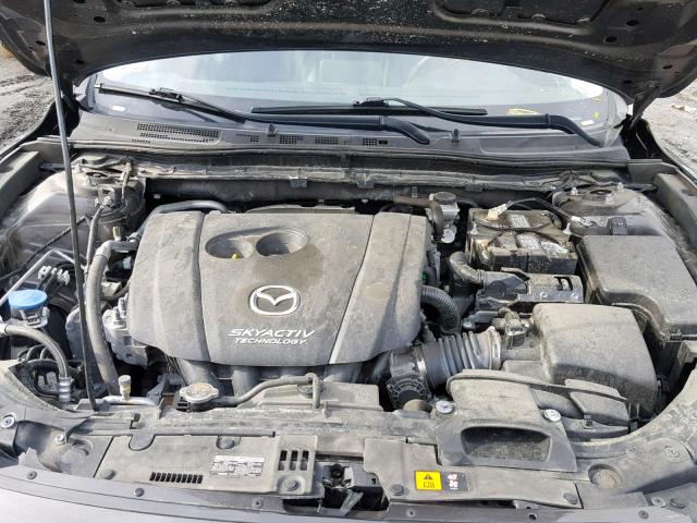 3MZBN1V71HM121356 - 2017 MAZDA 3 TOURING GRAY photo 7