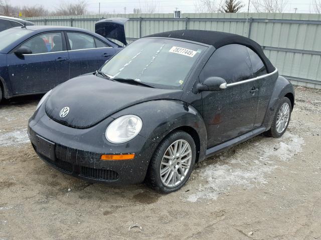 3VWRF31Y97M402373 - 2007 VOLKSWAGEN NEW BEETLE Schwarz Foto 2