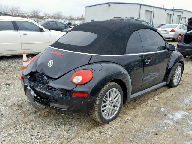 3VWRF31Y97M402373 - 2007 VOLKSWAGEN NEW BEETLE Schwarz Foto 4