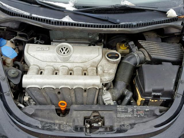 3VWRF31Y97M402373 - 2007 VOLKSWAGEN NEW BEETLE Schwarz Foto 7