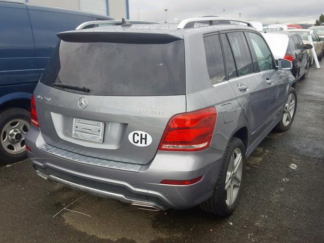 WDCGG0EB1EG280010 - 2014 MERCEDES-BENZ GLK 250 BL CHARCOAL photo 4