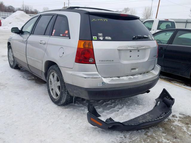 2C8GF68484R546806 - 2004 CHRYSLER PACIFICA SILVER photo 3