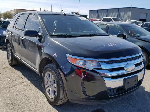 2FMDK3GC3CBA49706 - 2012 FORD EDGE SE BLACK photo 1