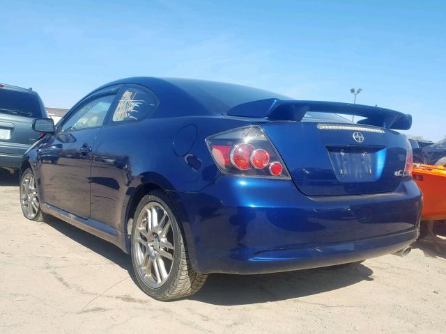 JTKDE167890295948 - 2009 TOYOTA SCION TC BLUE photo 3