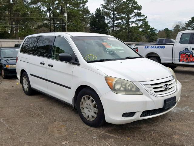 5FNRL38298B064301 - 2008 HONDA ODYSSEY LX WHITE photo 1