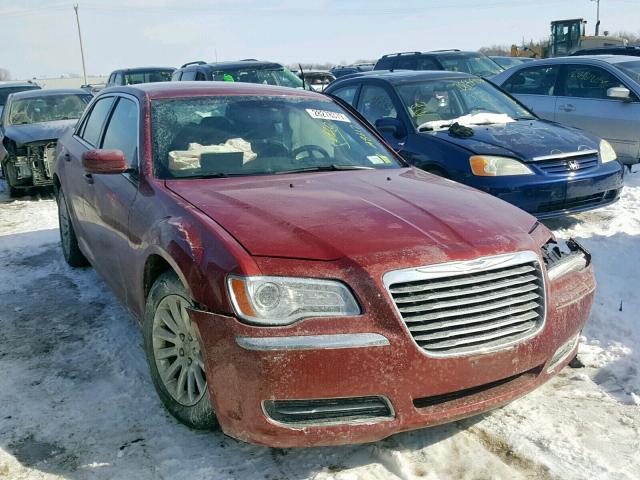 2C3CCAAG6CH238140 - 2012 CHRYSLER 300 RED photo 1