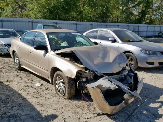 1G2NF52E24M596130 - 2004 PONTIAC GRAND AM S BEIGE photo 1