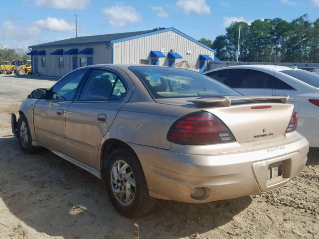 1G2NF52E24M596130 - 2004 PONTIAC GRAND AM S BEIGE photo 3