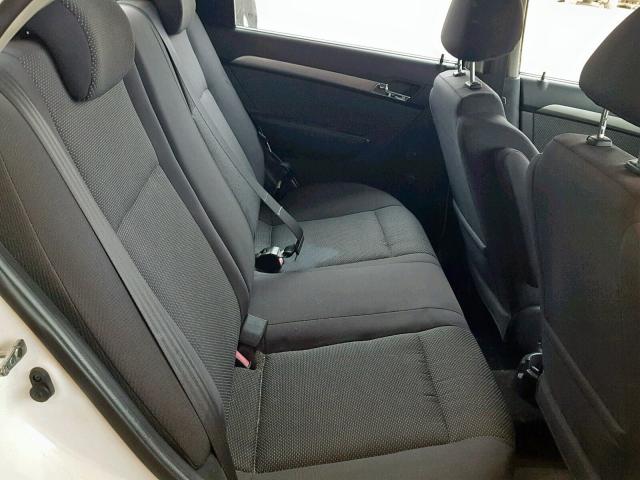KL1TD56658B146248 - 2008 CHEVROLET AVEO BASE WHITE photo 6