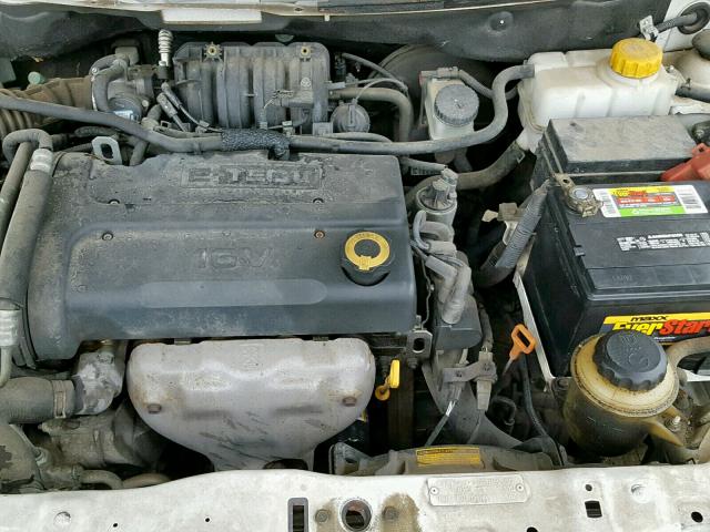 KL1TD56658B146248 - 2008 CHEVROLET AVEO BASE WHITE photo 7