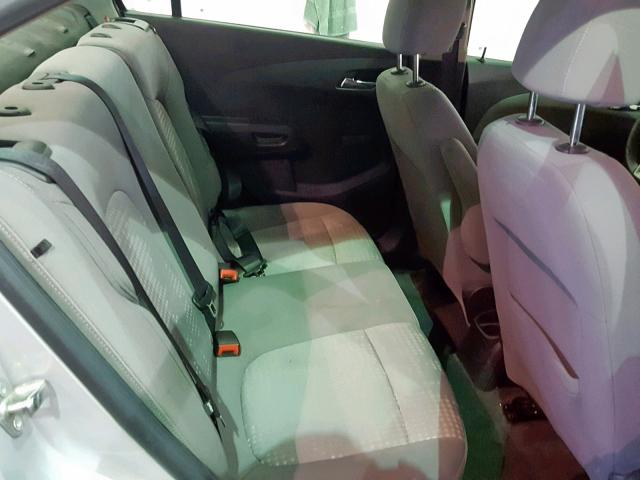 1G1JA5SH3C4159585 - 2012 CHEVROLET SONIC LS 银色 照片 6