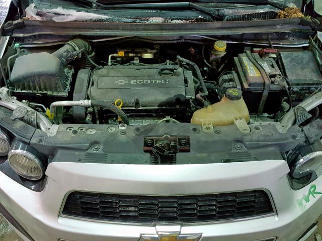 1G1JA5SH3C4159585 - 2012 CHEVROLET SONIC LS 银色 照片 7