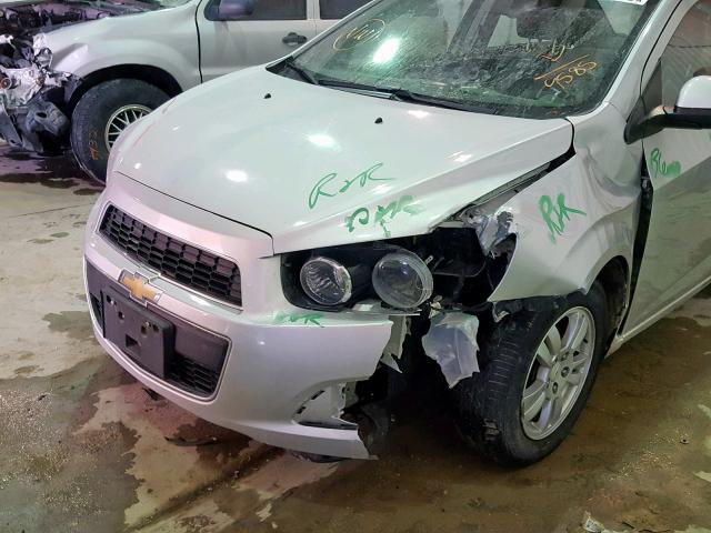 1G1JA5SH3C4159585 - 2012 CHEVROLET SONIC LS 银色 照片 9