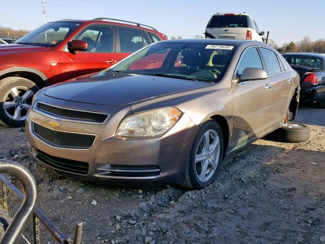 1G1ZC5E03CF101855 - 2012 CHEVROLET MALIBU 1LT ყავისფერი ფოტო 2