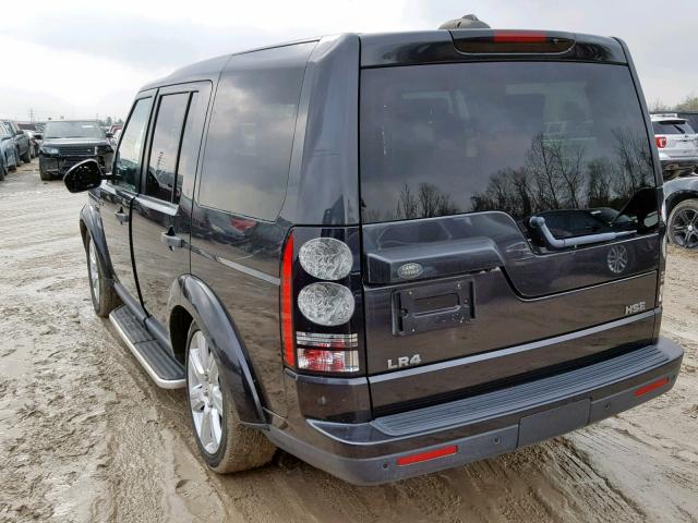 SALAG2V65FA744231 - 2015 LAND ROVER LR4 HSE BLACK photo 3