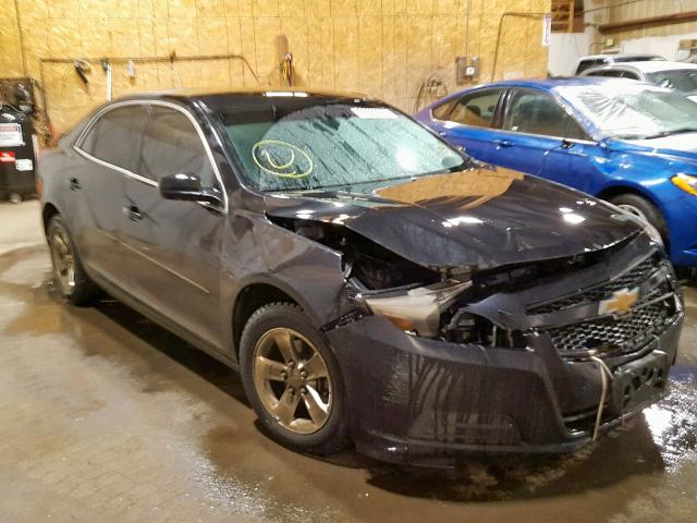 1G11B5SA7DF262014 - 2013 CHEVROLET MALIBU LS BLACK photo 1