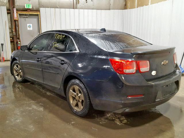 1G11B5SA7DF262014 - 2013 CHEVROLET MALIBU LS BLACK photo 3