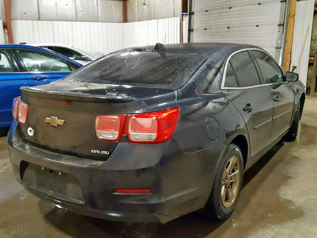 1G11B5SA7DF262014 - 2013 CHEVROLET MALIBU LS BLACK photo 4