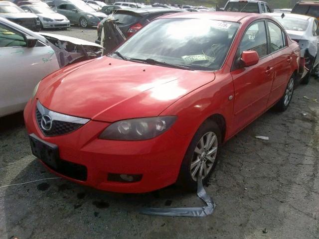 JM1BK12G171681311 - 2007 MAZDA 3 I WHITE photo 2