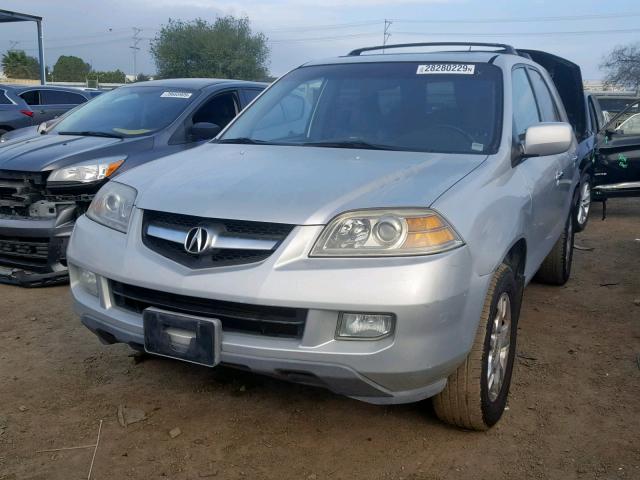 2HNYD18644H553381 - 2004 ACURA MDX TOURIN SILVER photo 2