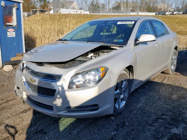 1G1ZC5EBXAF240122 - 2010 CHEVROLET MALIBU 1LT თაფლისფერი ფოტო 2
