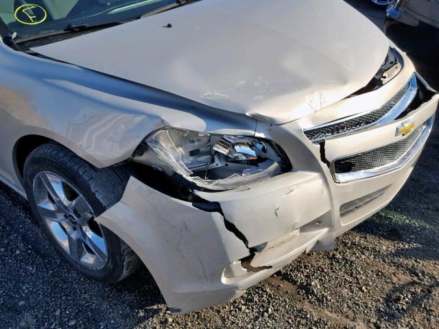 1G1ZC5EBXAF240122 - 2010 CHEVROLET MALIBU 1LT თაფლისფერი ფოტო 9