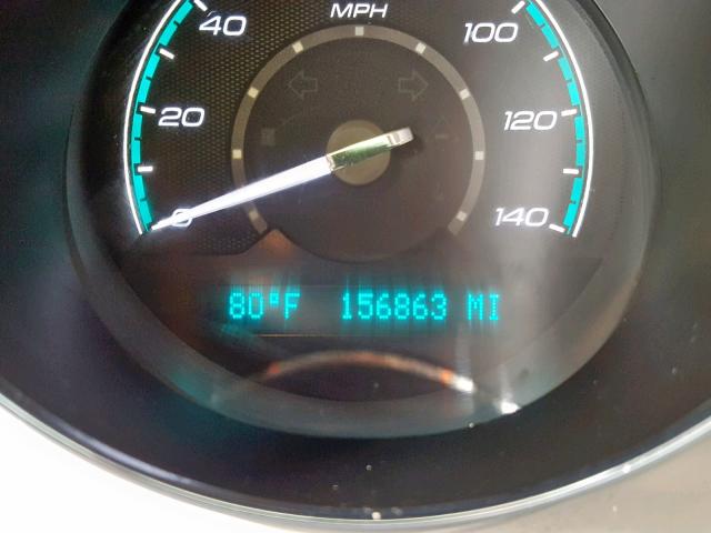 1G1ZC5EB5AF293858 - 2010 CHEVROLET MALIBU 1LT BLACK photo 8