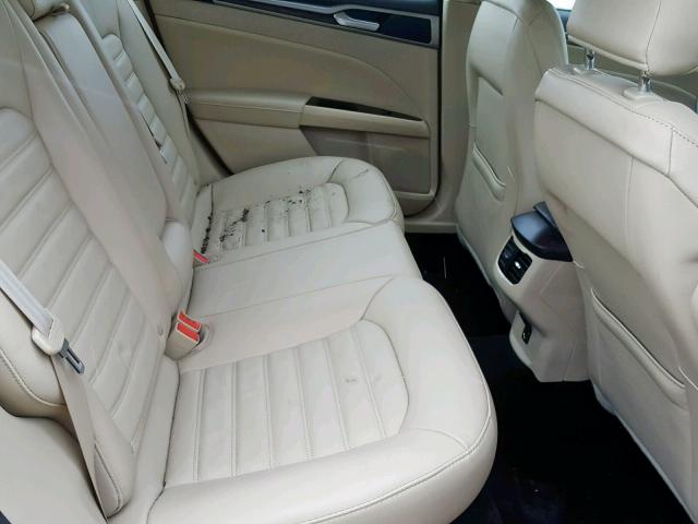 3FA6P0T96GR156690 - 2016 FORD FUSION SE 勃艮第红 照片 6