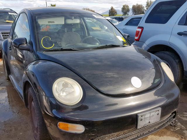 3VWBK31C75M404346 - 2005 VOLKSWAGEN NEW BEETLE BLACK photo 1