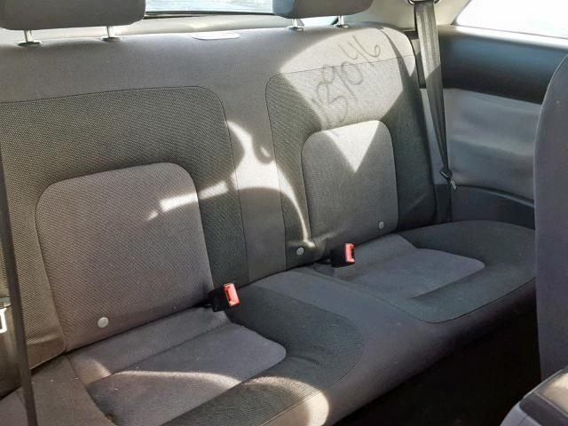 3VWBK31C75M404346 - 2005 VOLKSWAGEN NEW BEETLE BLACK photo 6