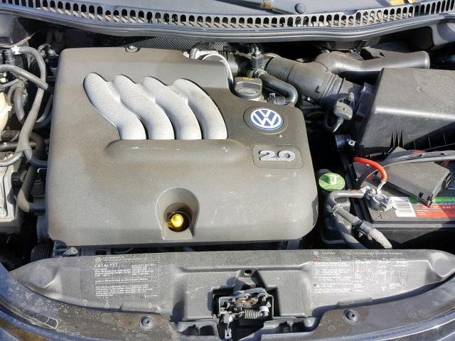 3VWBK31C75M404346 - 2005 VOLKSWAGEN NEW BEETLE BLACK photo 7