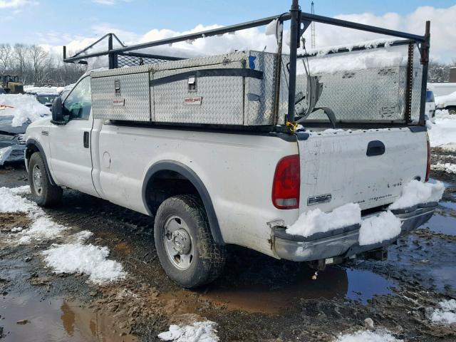 1FDSF30516EB20112 - 2006 FORD F350 SRW S WHITE photo 3