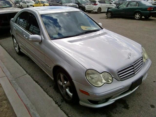 WDBRF40J25F669881 - 2005 MERCEDES-BENZ C 230K SPO SILVER photo 1