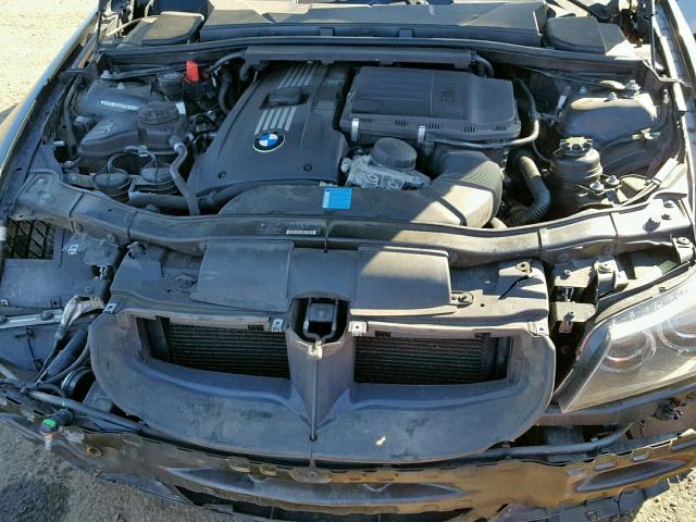 WBAVD53578A010588 - 2008 BMW 335 XI GRAY photo 7