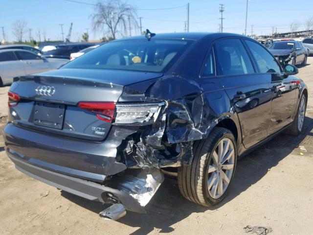 WAUGMAF4XHN064044 - 2017 AUDI A4 ULTRA P GRAY photo 4