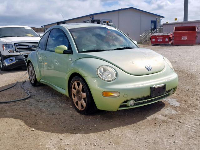 3VWDD21C71M420330 - 2001 VOLKSWAGEN NEW BEETLE 绿色 照片 1