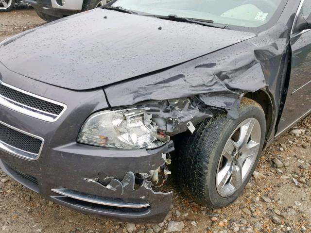 1G1ZC5EBXAF250309 - 2010 CHEVROLET MALIBU 1LT 灰色 照片 9