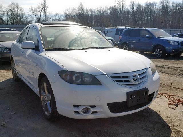 JM1BK323851224467 - 2005 MAZDA 3 S WHITE photo 1