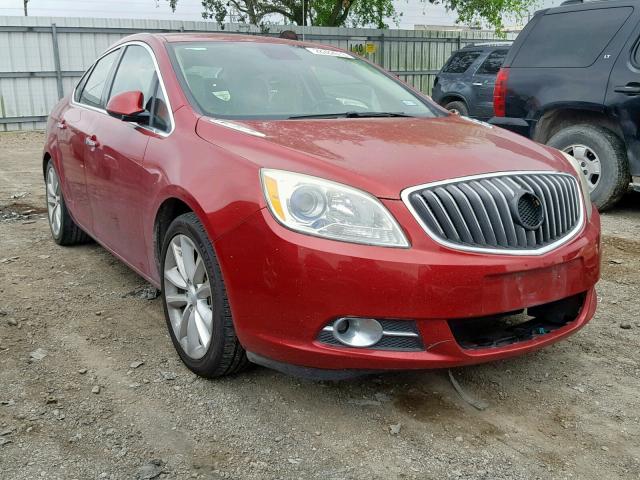 1G4PP5SK4D4228812 - 2013 BUICK VERANO RED photo 1