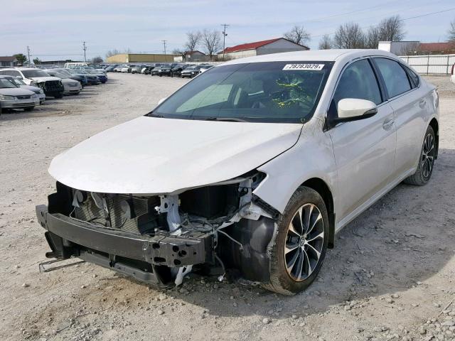 4T1BK1EB1GU204792 - 2016 TOYOTA AVALON XLE WHITE photo 2